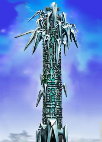 借“竹”的品质喻“筑”的精神筑城广场主题雕塑4套方案征求市民意见