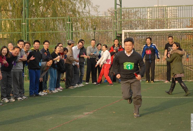 费本华常务副主任奋力冲刺