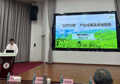 国际竹藤中心亮相第三届中国（武夷山）竹业博览会
